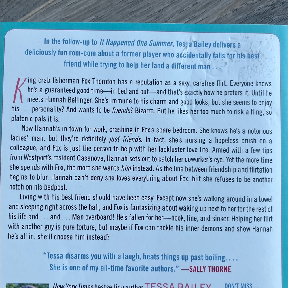Hook, Line, and Sinker Book by Tessa Bailey - Picture 3 of 3